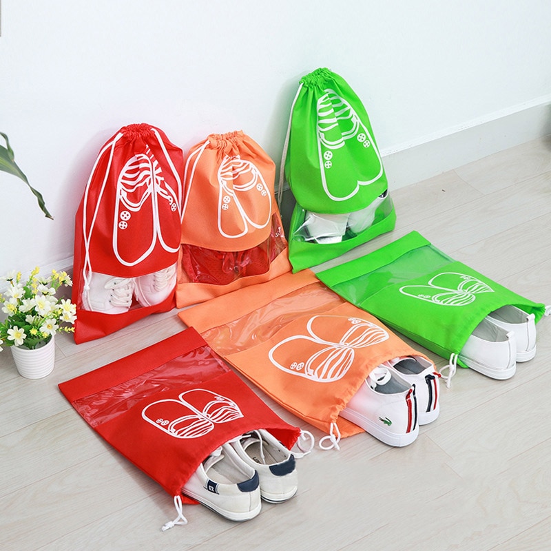 Waterproof Drawstring Shoe Bag Waterproof Drawstring Shoe Bag