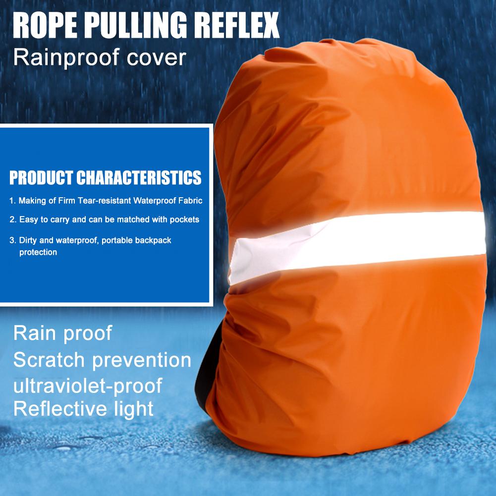 Waterproof Elastic Reflective Backpack Cover Waterproof Elastic Reflective Backpack Cover