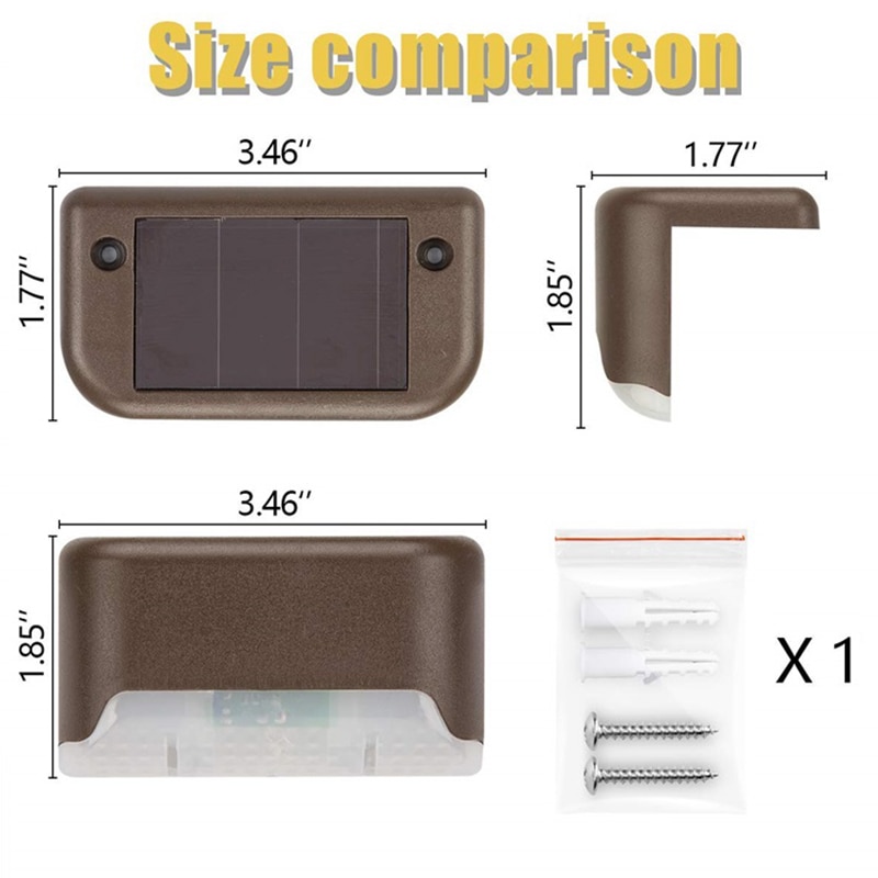 Waterproof Fence Solar Light