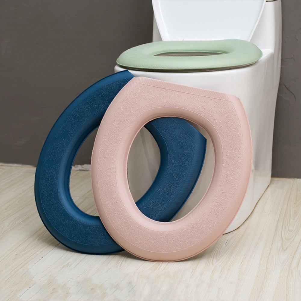 Waterproof Foam Padded Toilet Seat Cover Waterproof Foam Padded Toilet Seat Cover