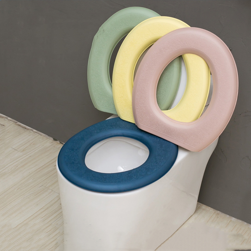Waterproof Foam Padded Toilet Seat Cover Waterproof Foam Padded Toilet Seat Cover