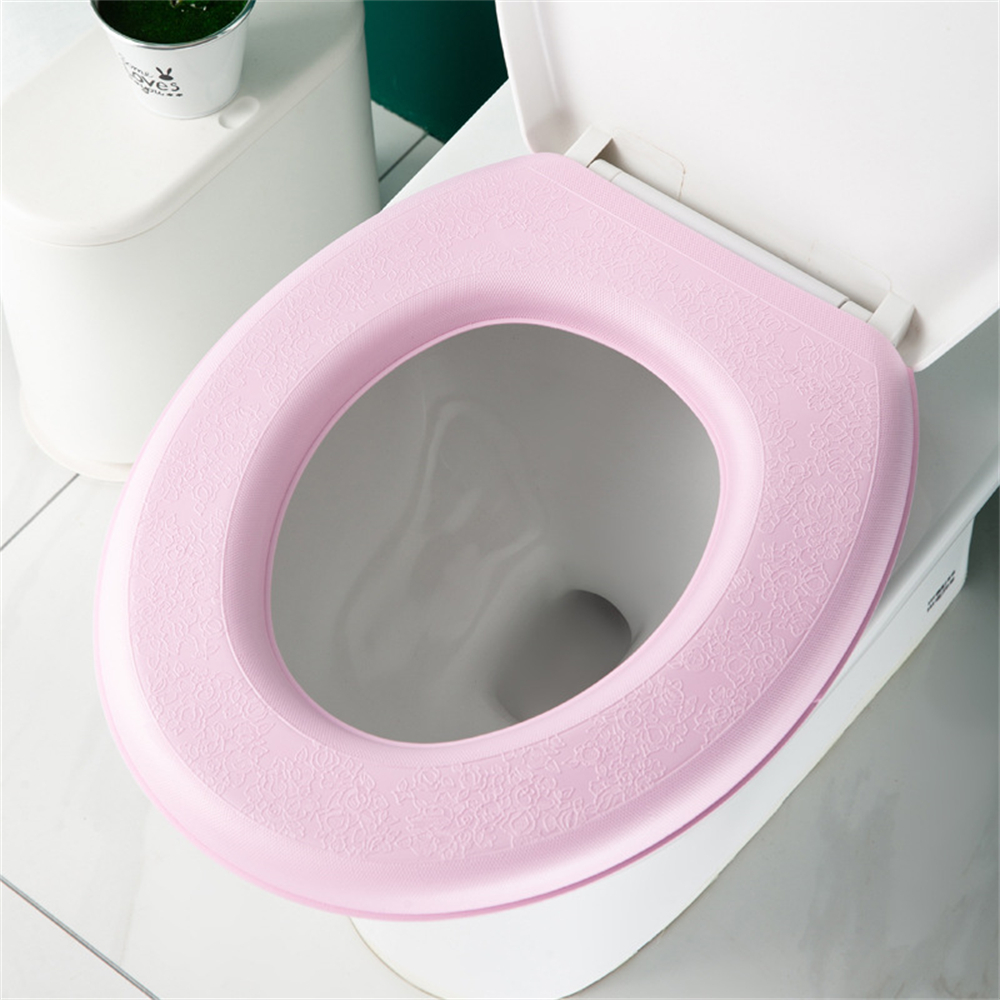 Waterproof Foam Padded Toilet Seat Cover Waterproof Foam Padded Toilet Seat Cover