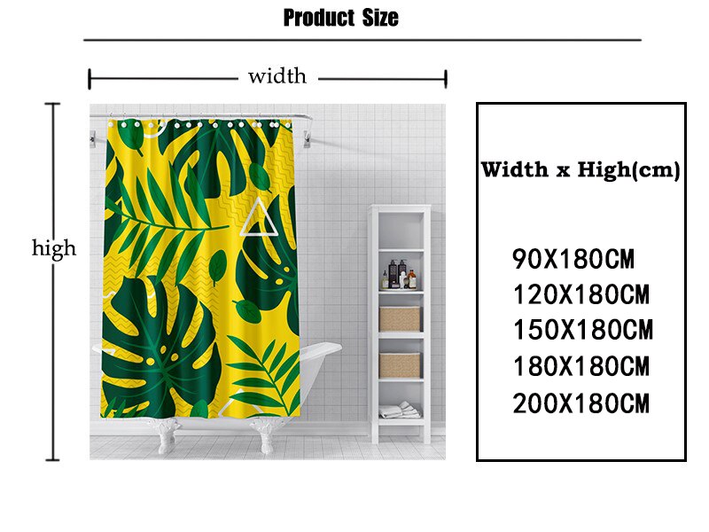 Waterproof Halloween Shower Curtain Waterproof Halloween Shower Curtain