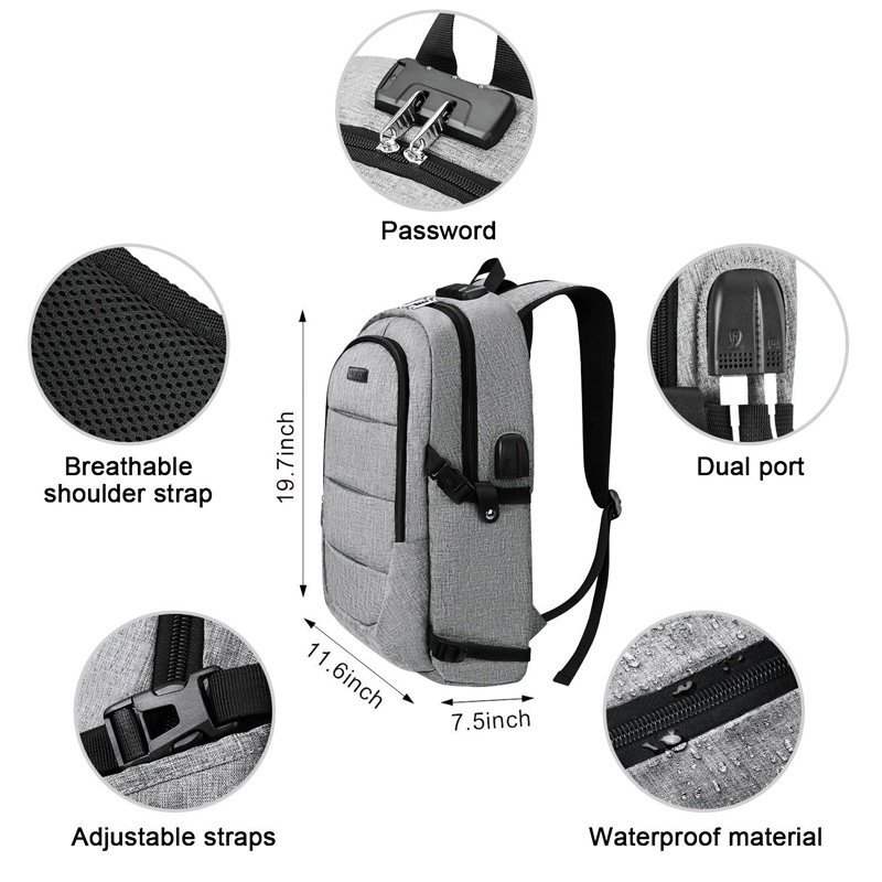 Waterproof Laptop Backpack