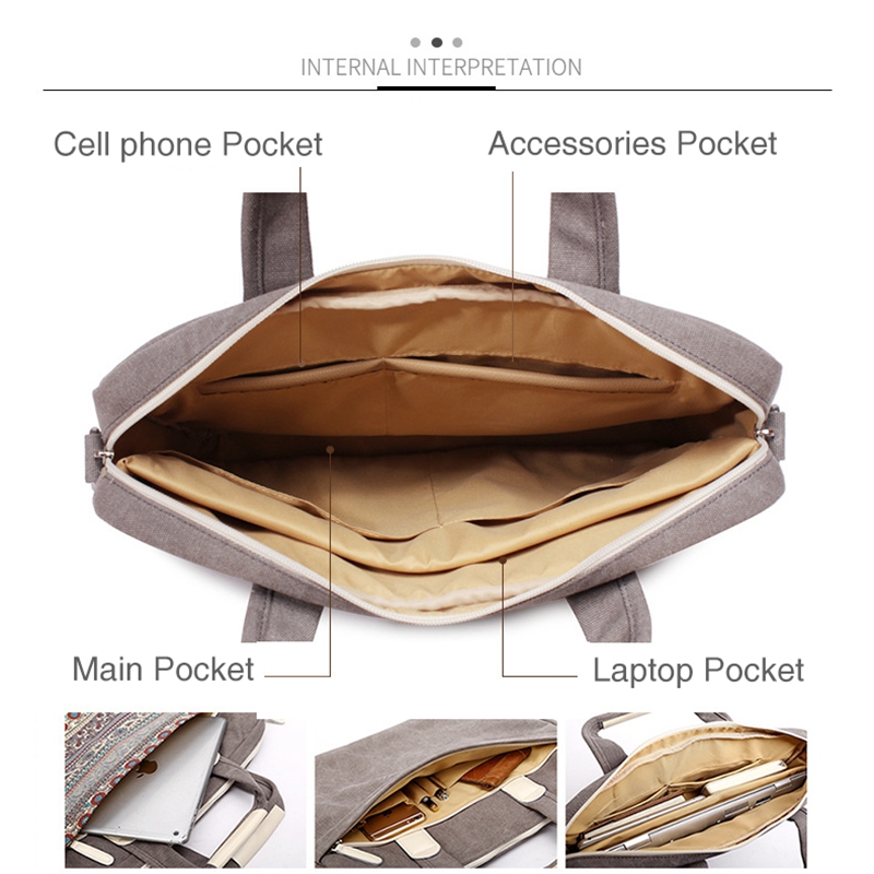 Waterproof Laptop Bag Vintage Print Waterproof Laptop Bag Vintage Print