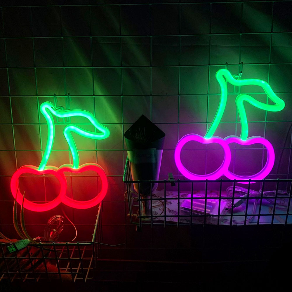 Waterproof LED Cherry Neon Light Waterproof LED Cherry Neon Light