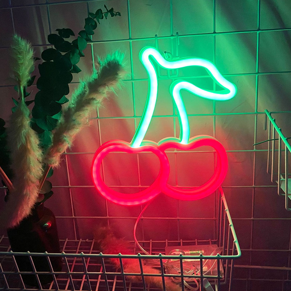 Waterproof LED Cherry Neon Light Waterproof LED Cherry Neon Light