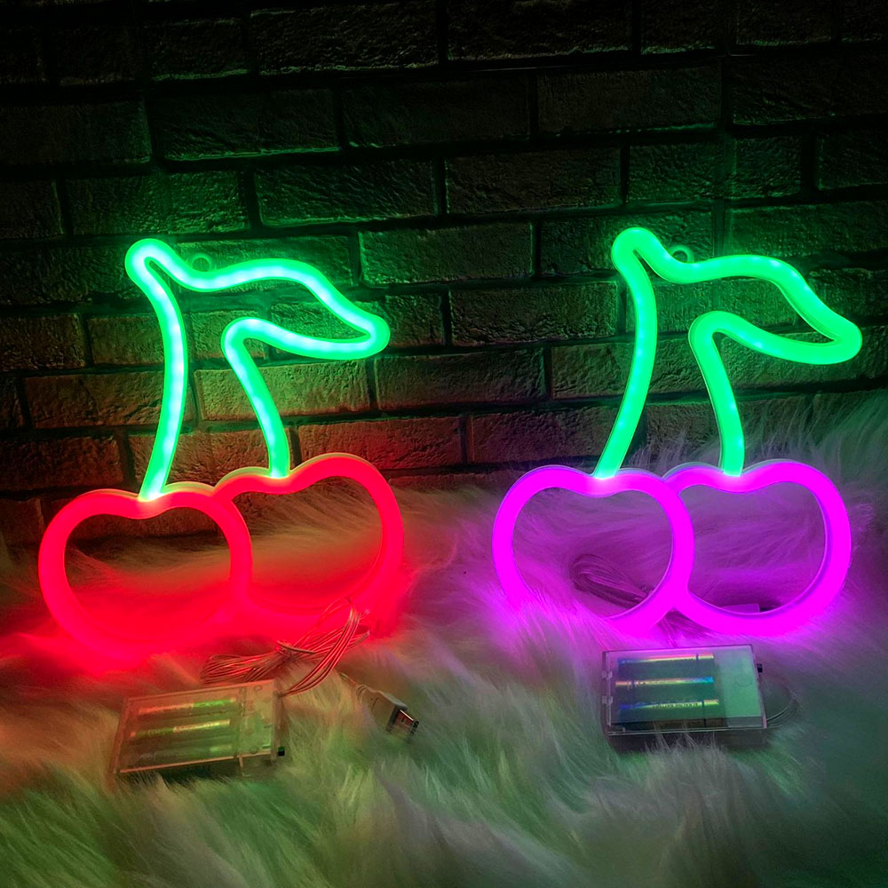 Waterproof LED Cherry Neon Light Waterproof LED Cherry Neon Light