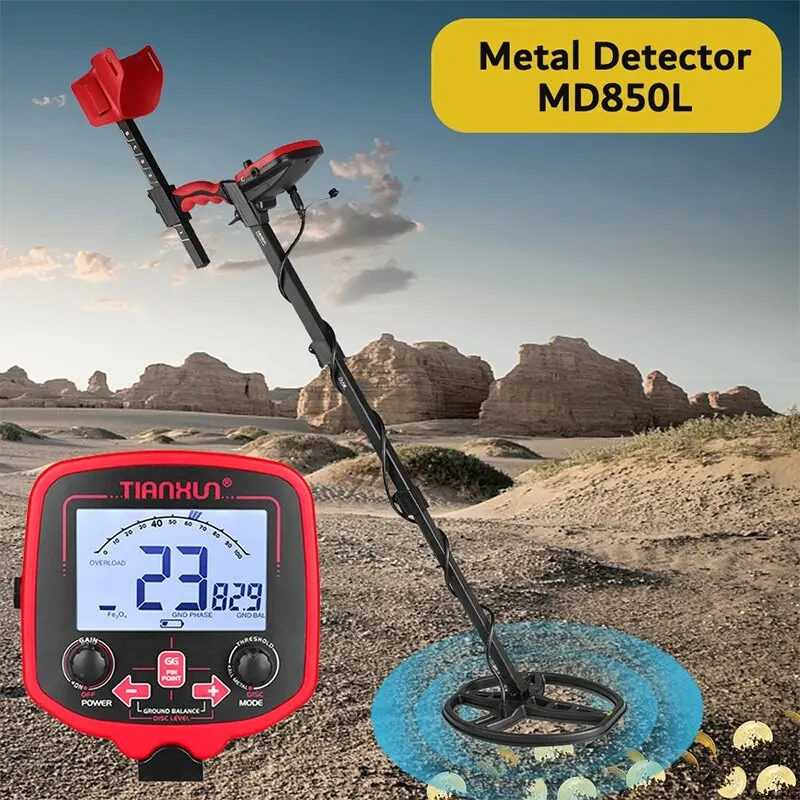Waterproof Metal Detector Gold Metal Detector High Performance Underground Metal Detector Finder Treasure Hunter Gold Waterproof Metal Detector Gold Metal Detector High Performance Underground Metal Detector Finder Treasure Hunter Gold