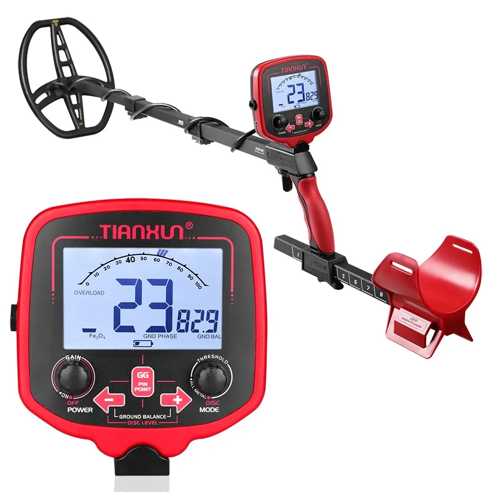 Waterproof Metal Detector Gold Metal Detector High Performance Underground Metal Detector Finder Treasure Hunter Gold Waterproof Metal Detector Gold Metal Detector High Performance Underground Metal Detector Finder Treasure Hunter Gold
