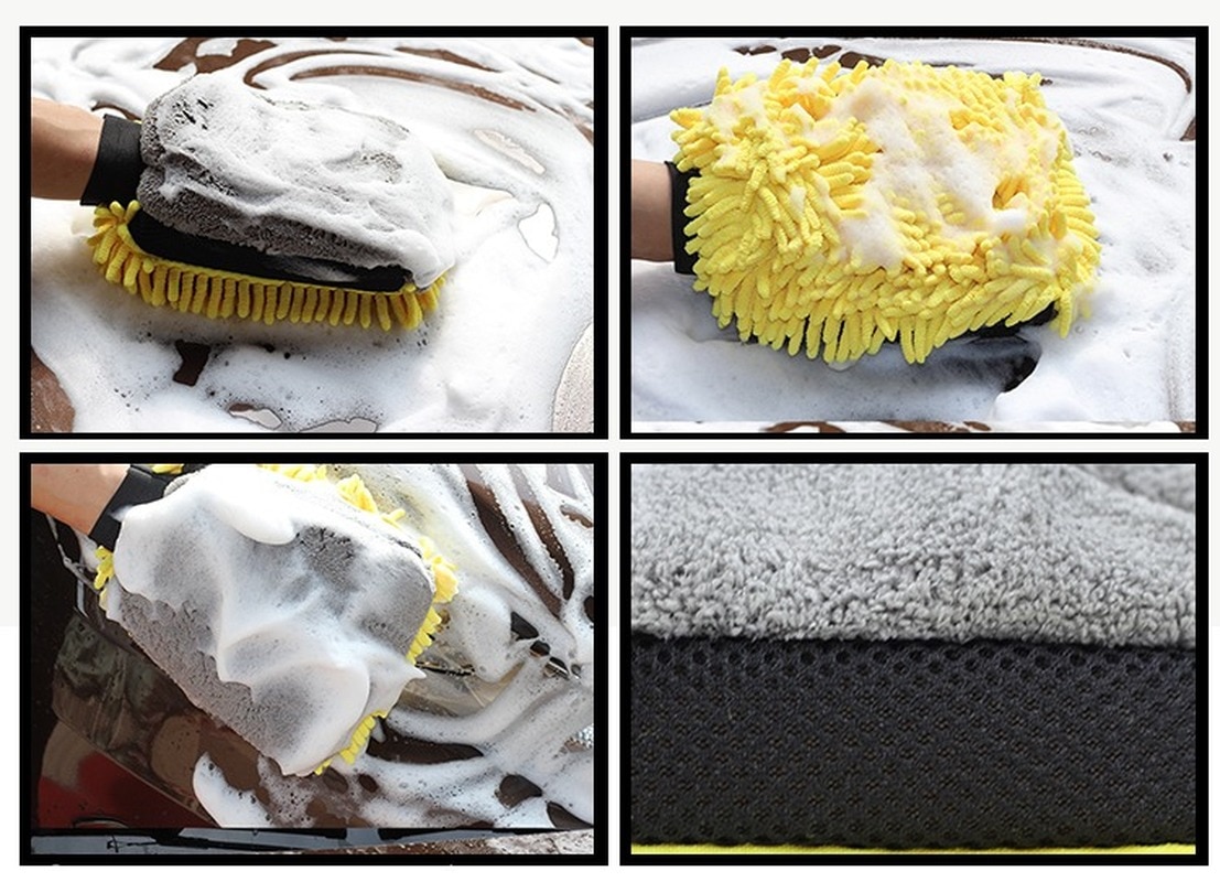 Waterproof Microfiber Carwash Glove Waterproof Microfiber Carwash Glove