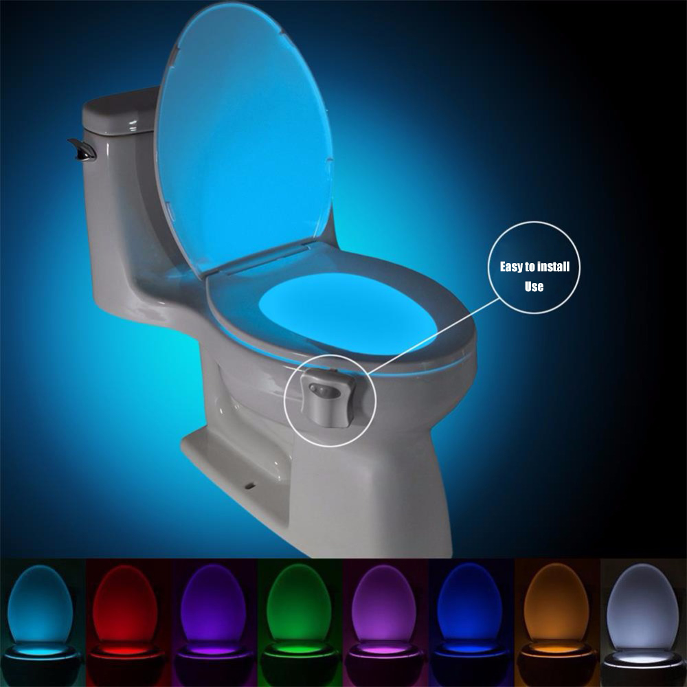 Waterproof Motion Sensor Toilet Light Waterproof Motion Sensor Toilet Light