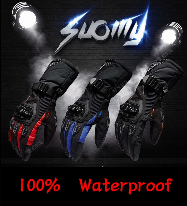 Waterproof Motorcycle Gloves Protection