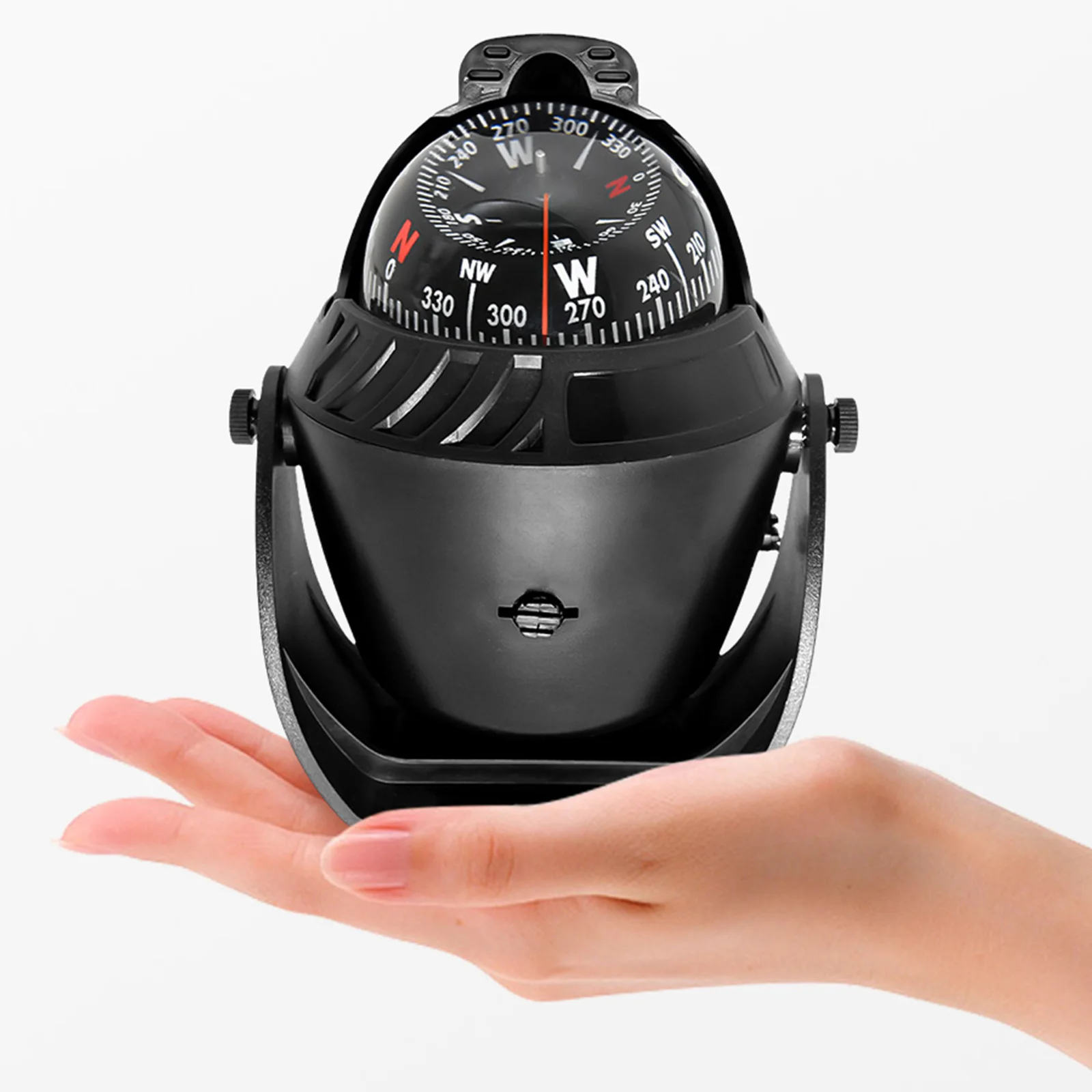 Waterproof Nautical Compass Sea Pivoting Marine Boat Compass With Electronic LED Night Light For Marine Navigation Waterproof Nautical Compass Sea Pivoting Marine Boat Compass With Electronic LED Night Light For Marine Navigation