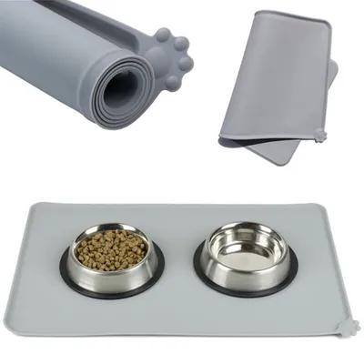 Waterproof Non Slip Silicone Pet Food Mat