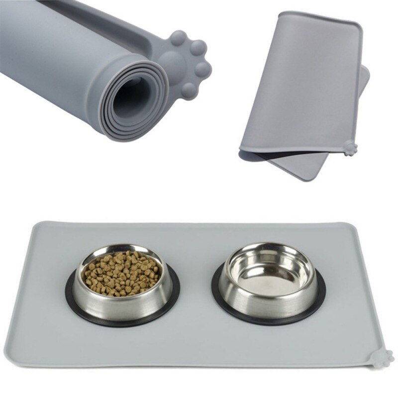 Waterproof Non Slip Silicone Pet Food Mat Waterproof Non Slip Silicone Pet Food Mat