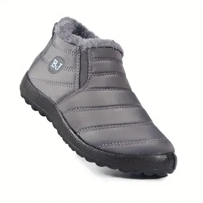 Waterproof Non-slip Warm Snow Shoes Comfortable Low Top Hiking Shoes