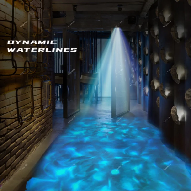 Waterproof Outdoor Water Wave Oecen Wave Light Water Wave Effect Projector with gobo projector Waterproof Outdoor Water Wave Oecen Wave Light Water Wave Effect Projector with gobo projector