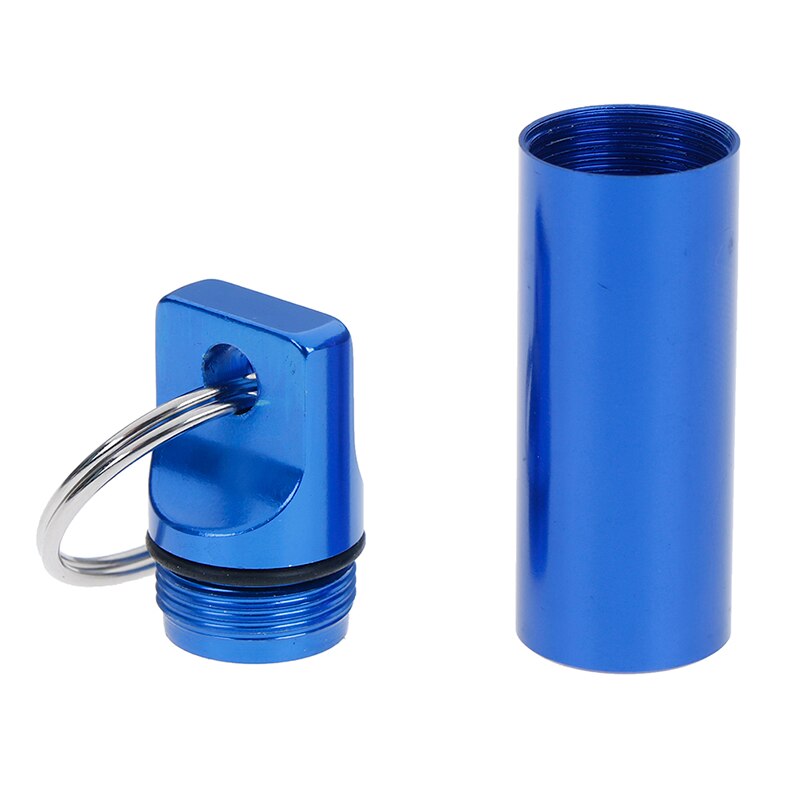 Waterproof Pill Container Keychain Waterproof Pill Container Keychain