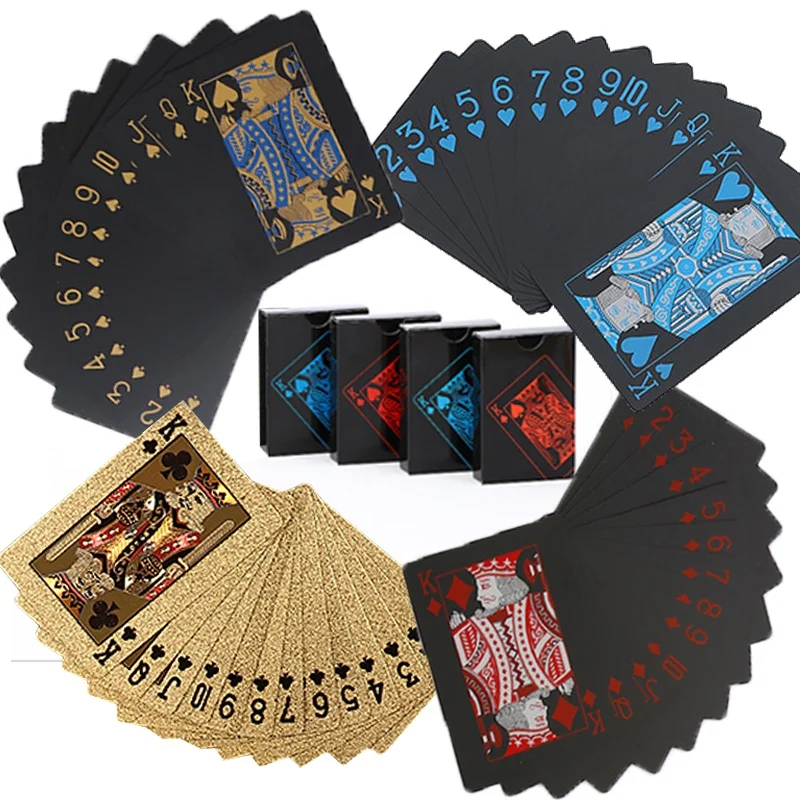 Waterproof Plastic Playing Cards PET Poker Table Games
