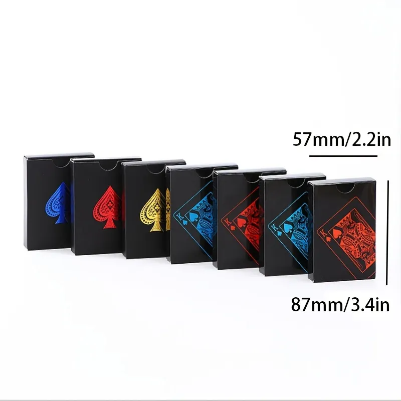 Waterproof Plastic Playing Cards PET Poker Table Games Waterproof Plastic Playing Cards PET Poker Table Games