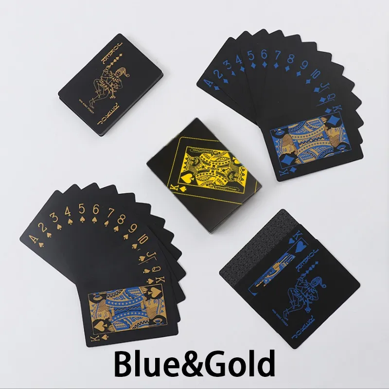 Waterproof Plastic Playing Cards PET Poker Table Games Waterproof Plastic Playing Cards PET Poker Table Games