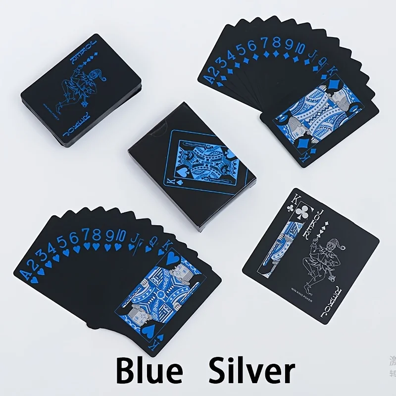 Waterproof Plastic Playing Cards PET Poker Table Games Waterproof Plastic Playing Cards PET Poker Table Games
