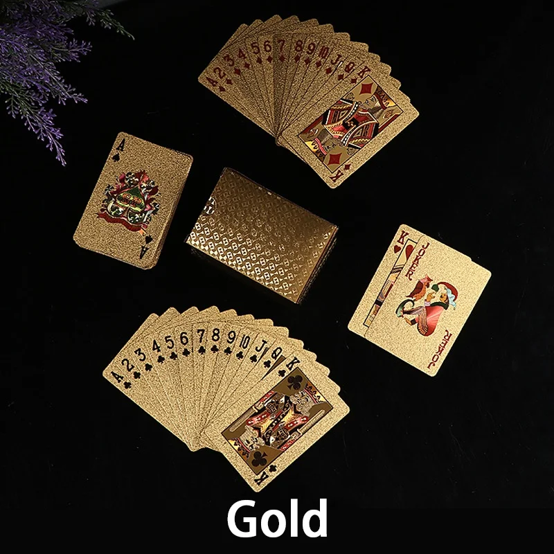 Waterproof Plastic Playing Cards PET Poker Table Games Waterproof Plastic Playing Cards PET Poker Table Games