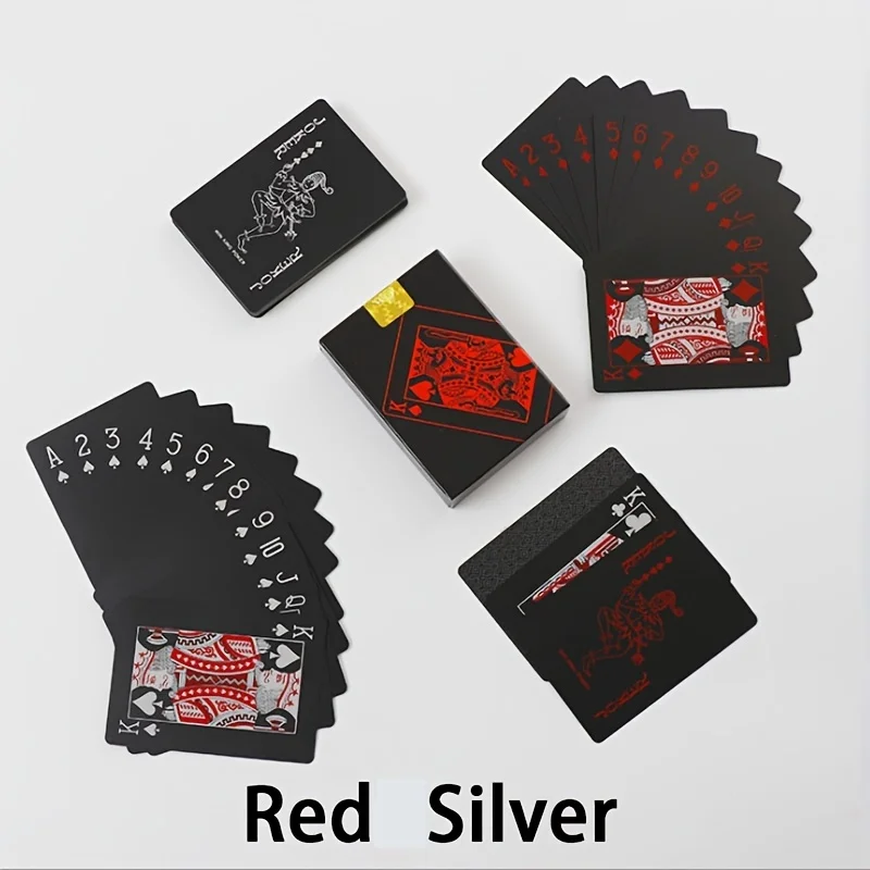 Waterproof Plastic Playing Cards PET Poker Table Games Waterproof Plastic Playing Cards PET Poker Table Games
