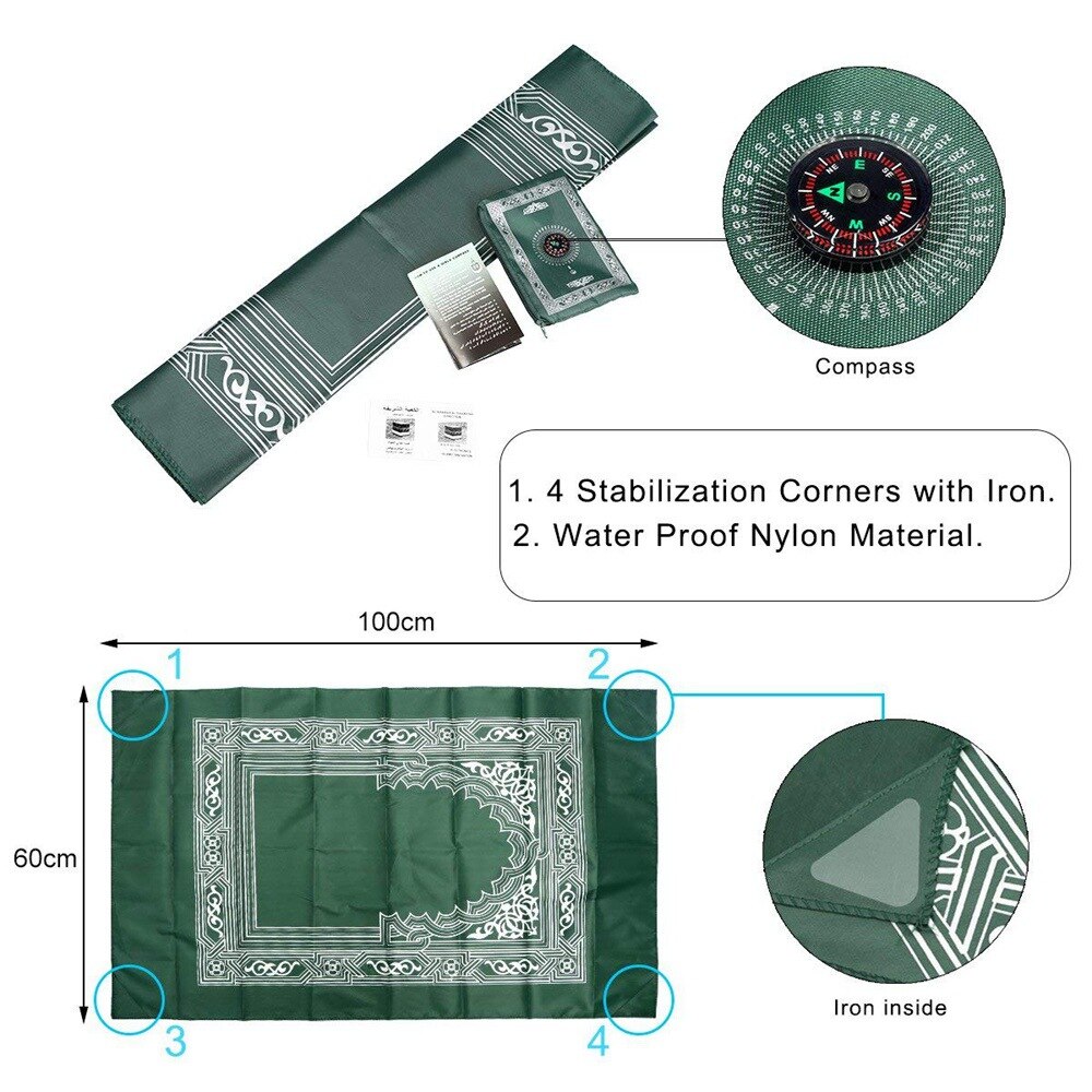 Waterproof Pocket Portable Prayer Mat Waterproof Pocket Portable Prayer Mat