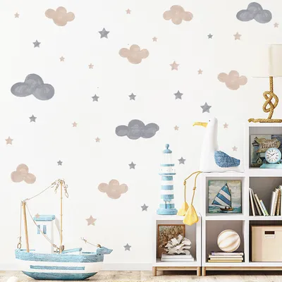 Waterproof PVC Cloud Wall Stickers Waterproof PVC Cloud Wall Stickers