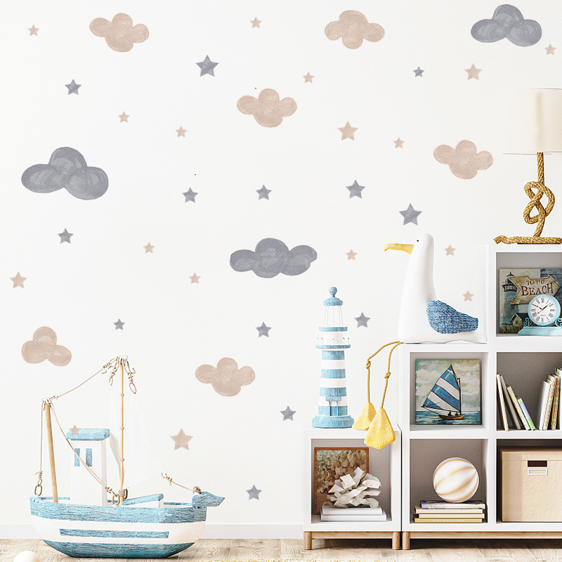 Waterproof PVC Cloud Wall Stickers Waterproof PVC Cloud Wall Stickers
