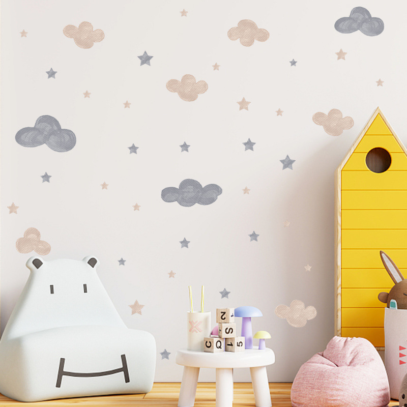 Waterproof PVC Cloud Wall Stickers Waterproof PVC Cloud Wall Stickers