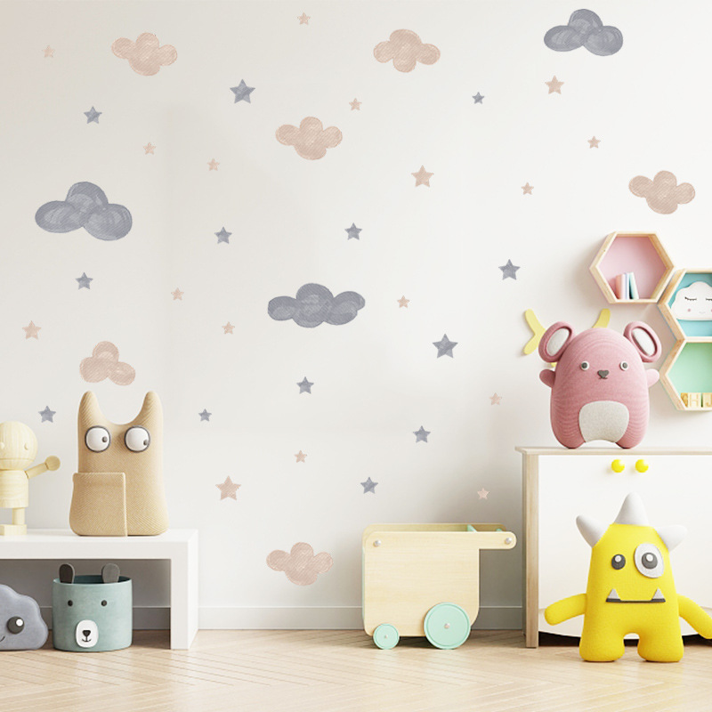 Waterproof PVC Cloud Wall Stickers Waterproof PVC Cloud Wall Stickers