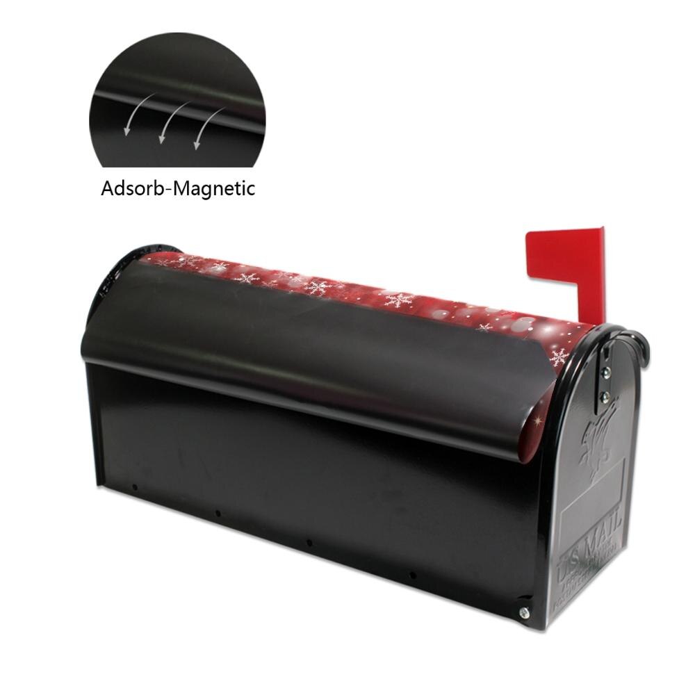 Waterproof PVC Magnetic Mailbox Cover