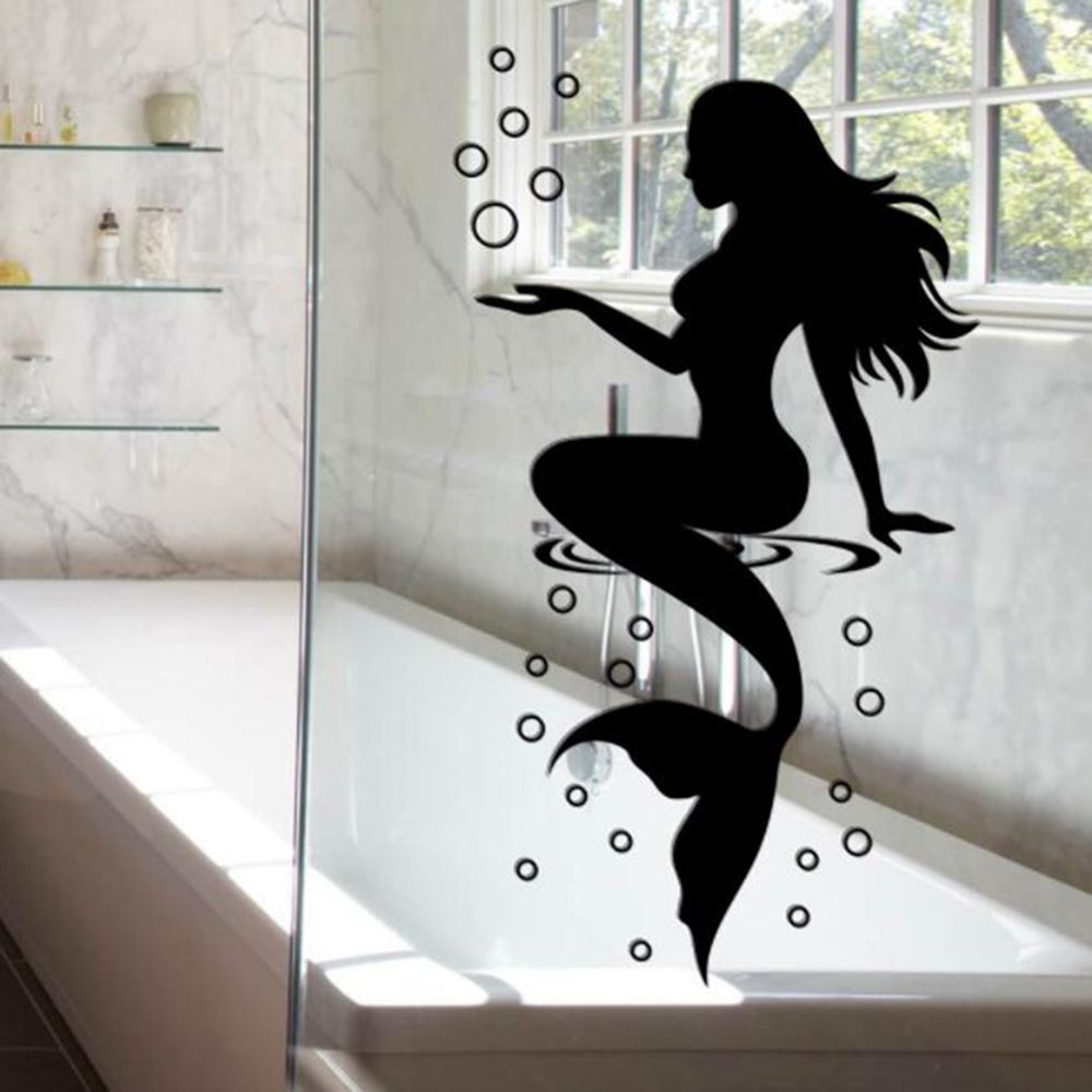 Waterproof PVC Mermaid Wall Decal Waterproof PVC Mermaid Wall Decal