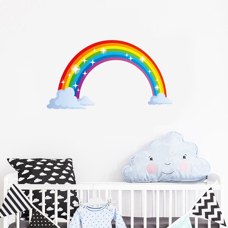 Waterproof PVC Rainbow Wall Sticker Waterproof PVC Rainbow Wall Sticker