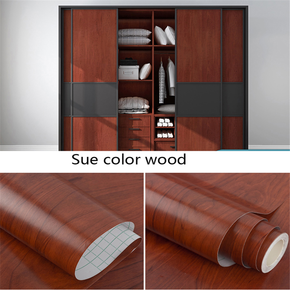Waterproof PVC Wood Grain Sticker