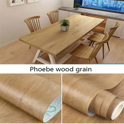 Waterproof PVC Wood Grain Sticker