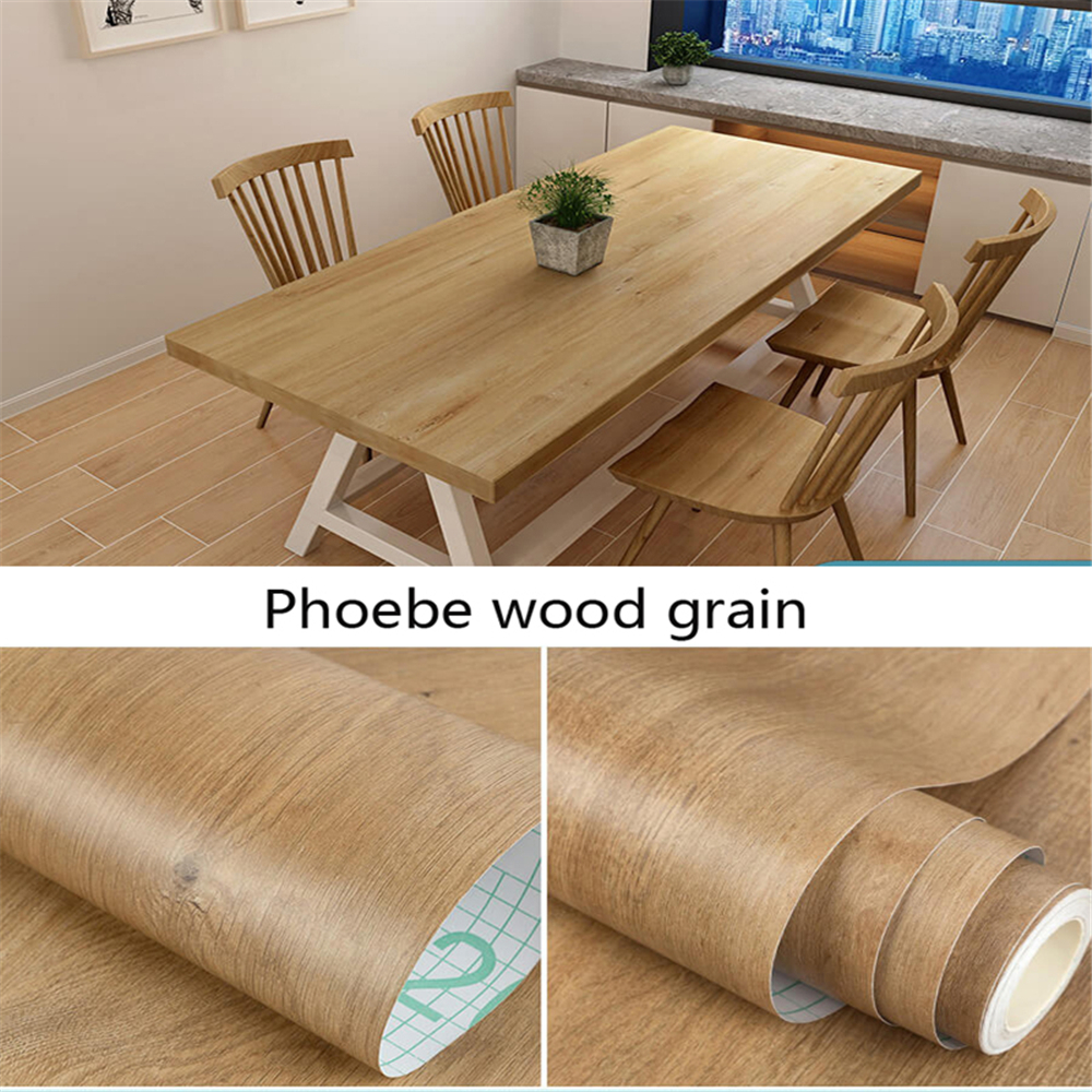 Waterproof PVC Wood Grain Sticker