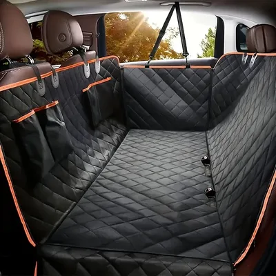 Waterproof Rear Seat Cover for Pets – Scratch-Resistant, Easy to Install, for Dogs and Cats