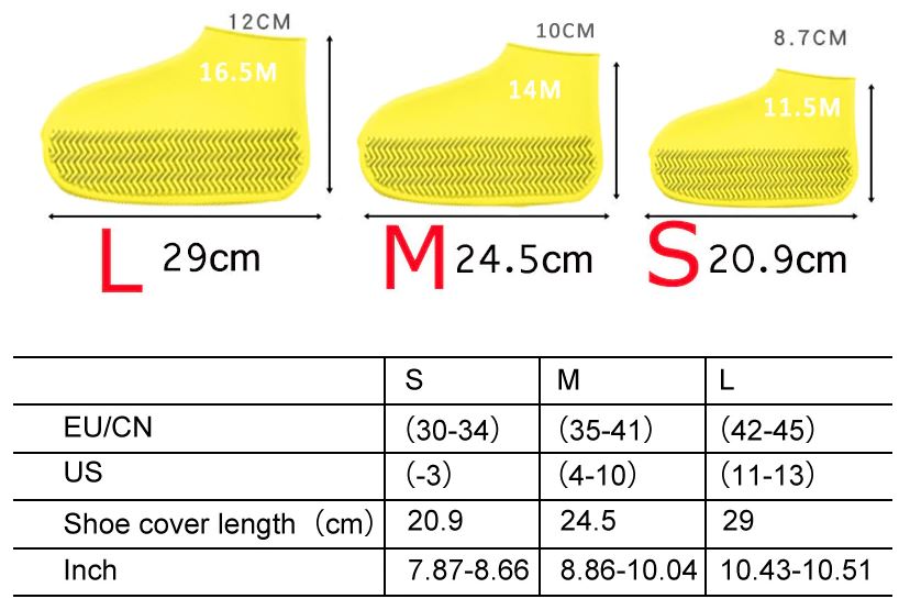 Waterproof Shoe Covers Rain Protect Waterproof Shoe Covers Rain Protect