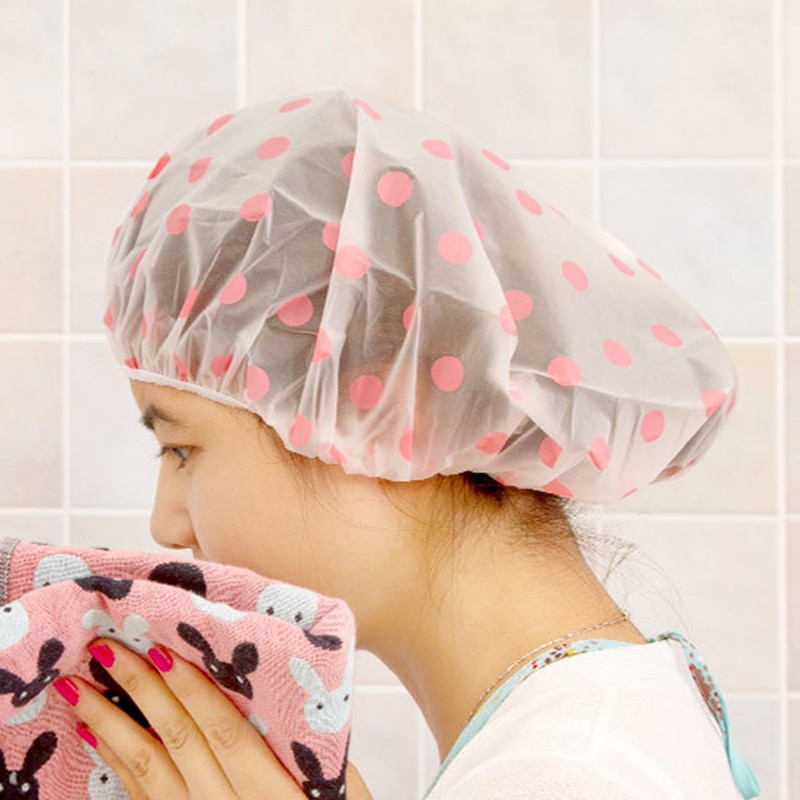 Waterproof Shower Cap Thick and Reusable Waterproof Shower Cap Thick and Reusable