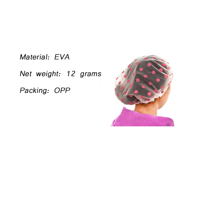 Waterproof Shower Cap Thick and Reusable Waterproof Shower Cap Thick and Reusable