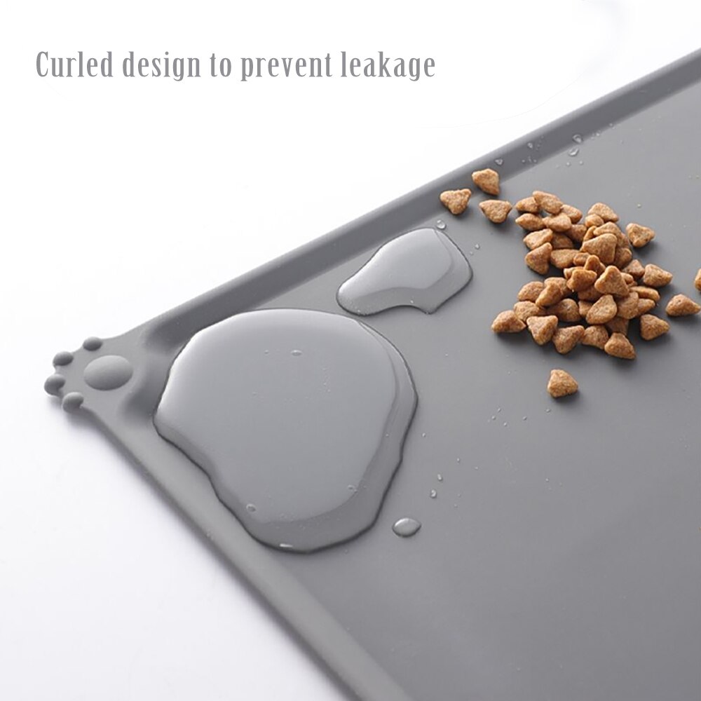 Waterproof Silicone Dog Feeding Mat Waterproof Silicone Dog Feeding Mat