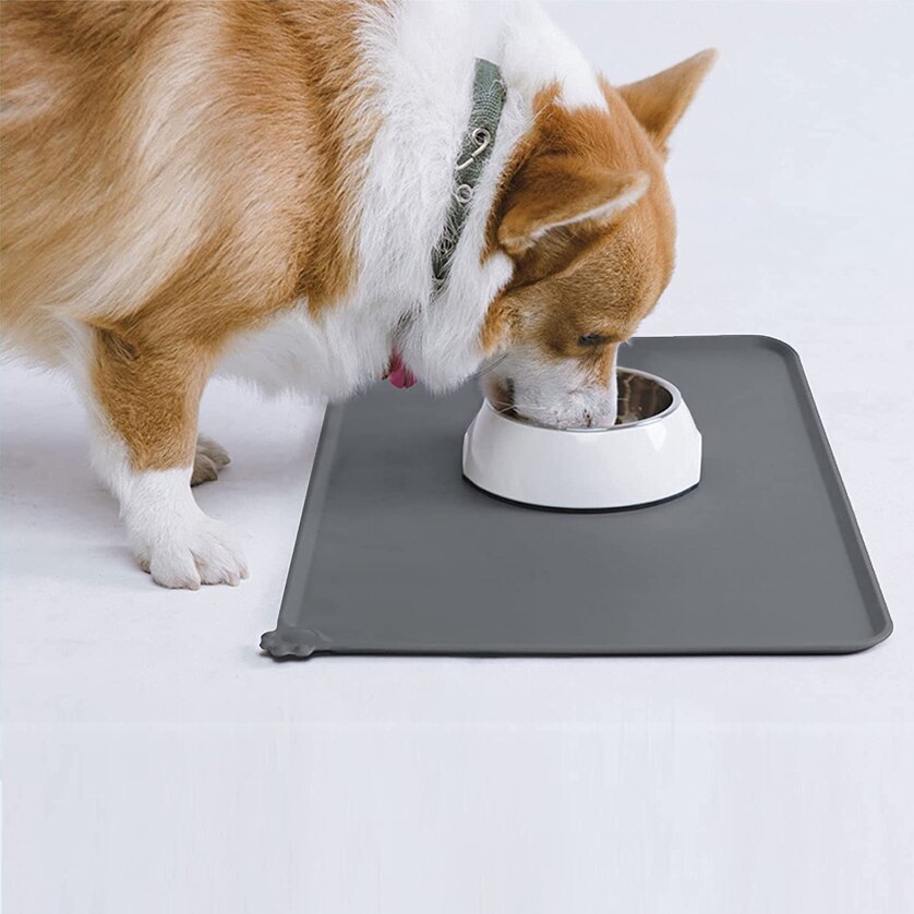 Waterproof Silicone Dog Feeding Mat Waterproof Silicone Dog Feeding Mat