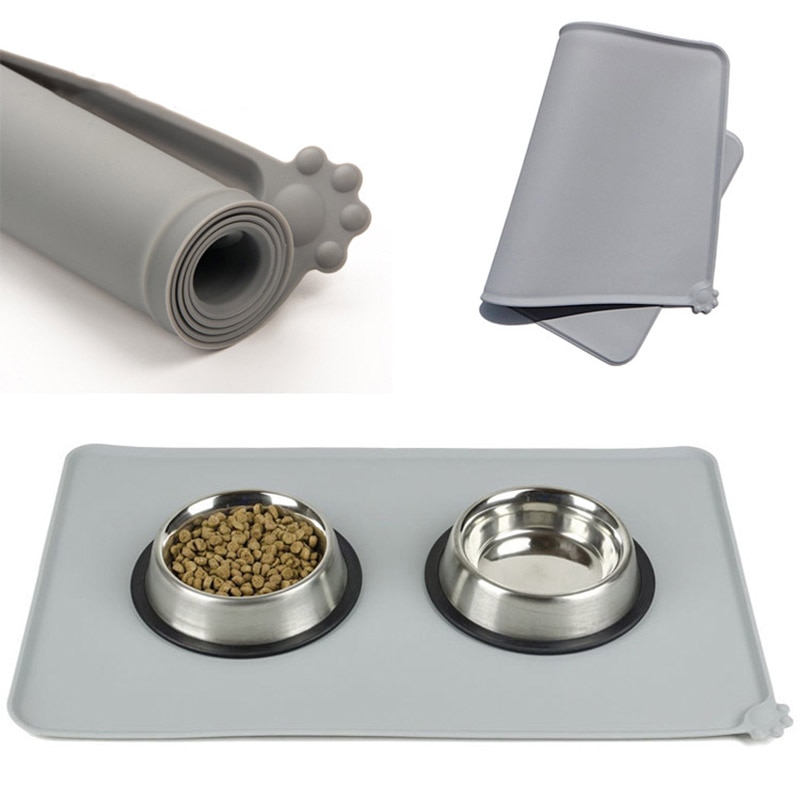Waterproof Silicone Dog Food Mat Waterproof Silicone Dog Food Mat
