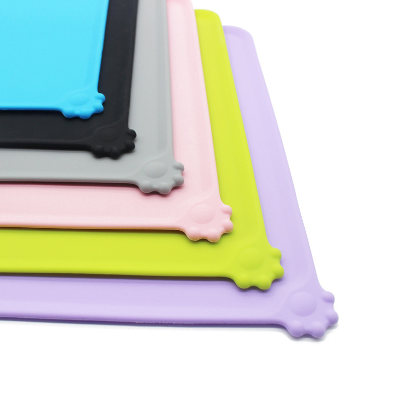 Waterproof Silicone Pet Feeding Mat Waterproof Silicone Pet Feeding Mat