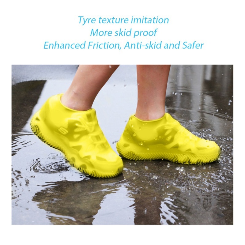 Waterproof Silicone Shoe Cover Socks Waterproof Silicone Shoe Cover Socks