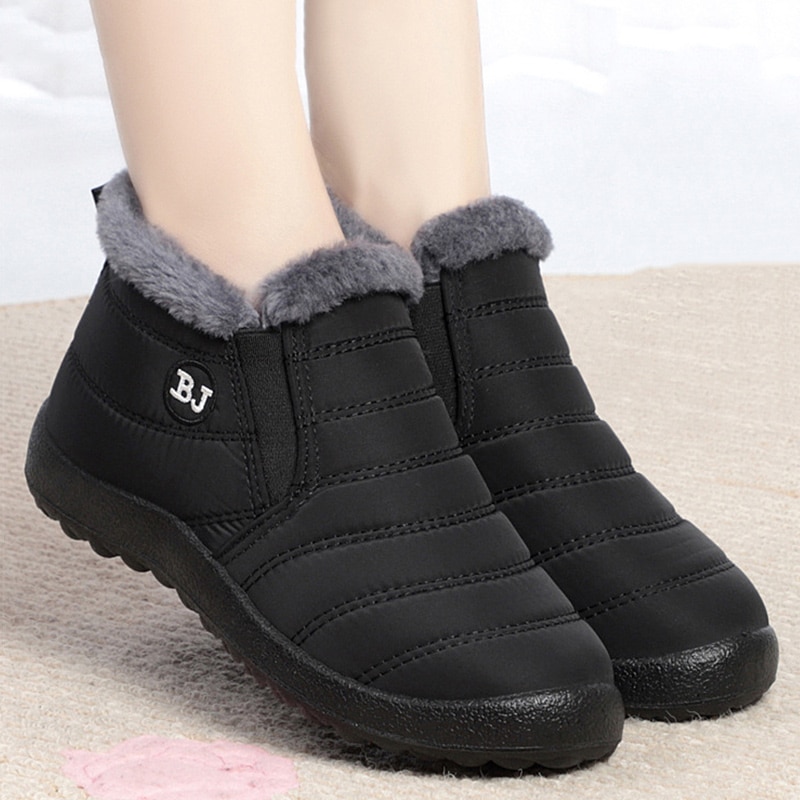 Waterproof Slip on Winter Boots for Women Waterproof Slip on Winter Boots for Women